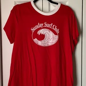 Sunday Surf Club tshirt